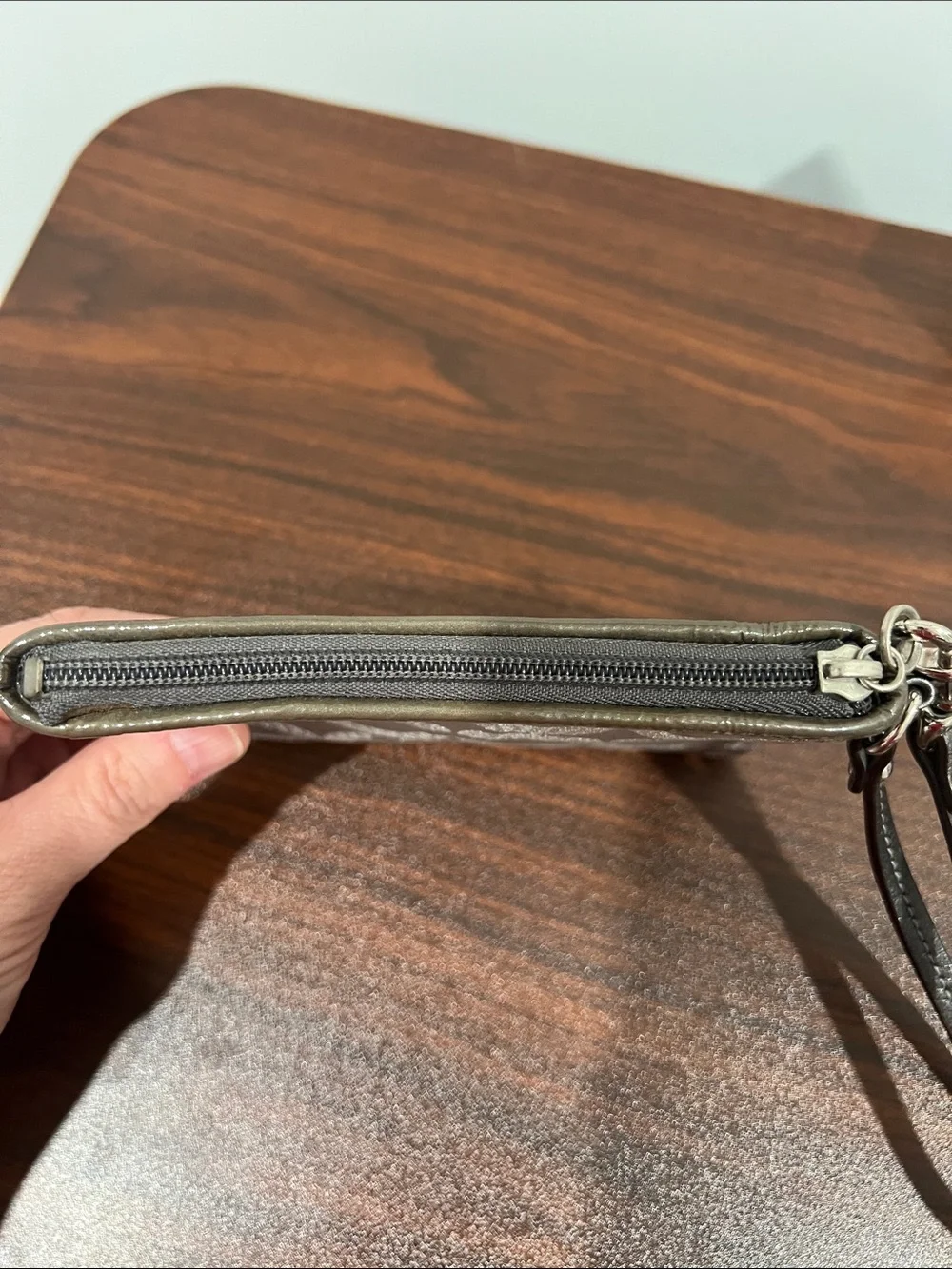 Coach wristlet signature